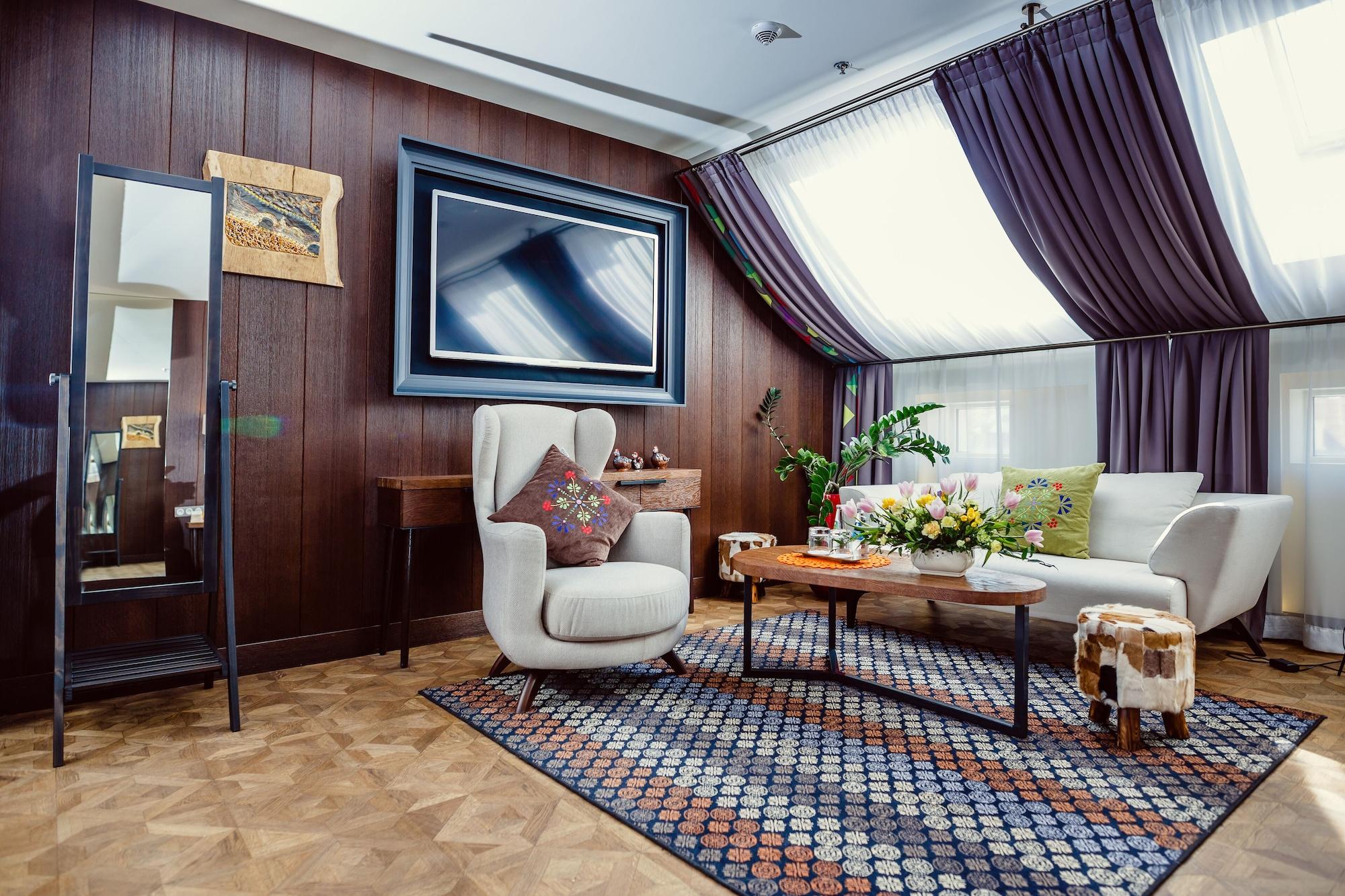 브리스톨 트래디션 앤 럭셔리 호텔 제수프 외부 사진 A living room